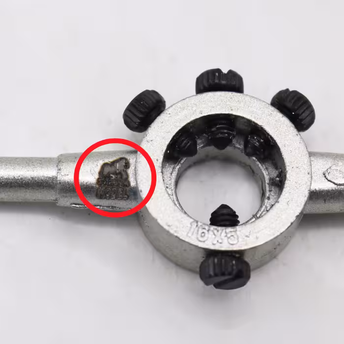 دسته حدیده مدل گوریلا کد YP-16x5MM سایز 16 میلیمتر