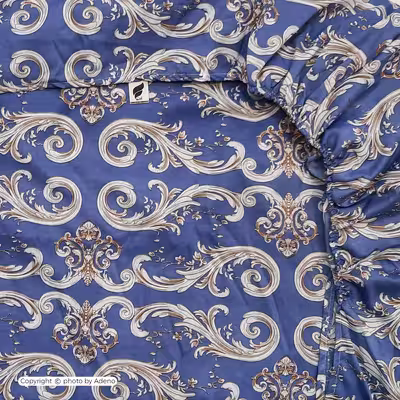 ملحفه آدنو مدل جیران کد IR114 دونفره سایز 180x200 سانتی متر