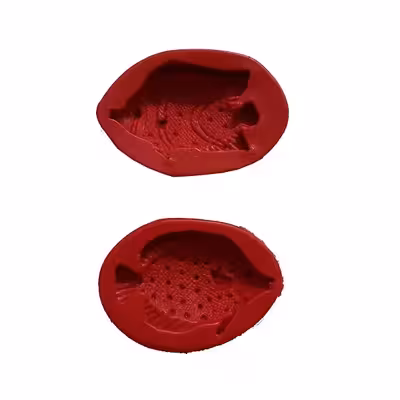 سیلیکون قالب گیری به گز مدل ماهی آکواریوم مجموعه 2 عددی