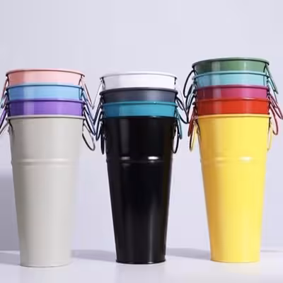 گلدان مدل فلزی تورینگ 45