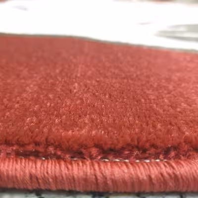 فرش ماشینی ساوین طرح اتاق کودک کد 8024 زمینه عنابی