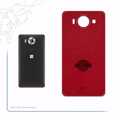 برچسب پوششی ماهوت مدل RL-HRLY_DVDSN مناسب برای گوشی موبایل مایکروسافت Lumia 950