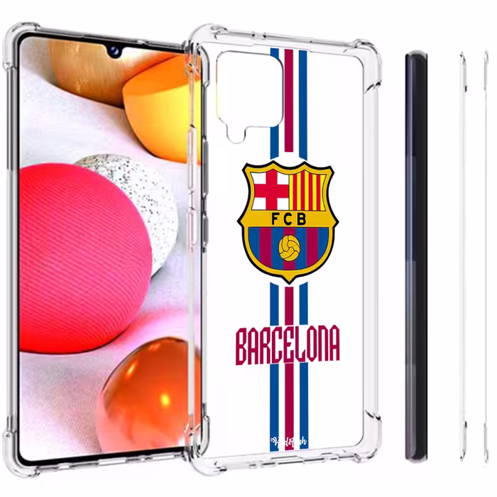 کاور طرح بارسلونا مناسب برای گوشی موبایل سامسونگ Galaxy A22-4G