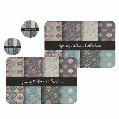 زیربشقابی طرح فانتزی کد 8032 مجموعه 2 عددی به همراه زیر لیوانی