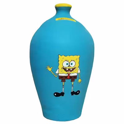 قلک سفالی مدل باب اسفنجی کد RO - 2