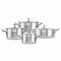 سرویس قابلمه استیل القایی 8 پارچه کاراجا Arven