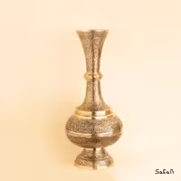 گلدان برنجی آنتیک مدل ساده