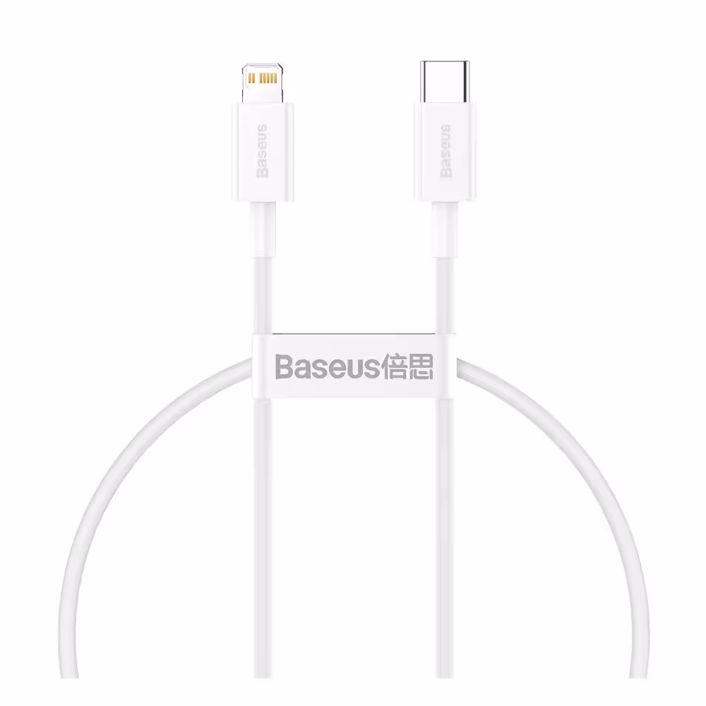کابل Lightning به Type C فست شارژ باسئوس 1.5 متر مدل Baseus Superior PD Cable CATLYS-B02
