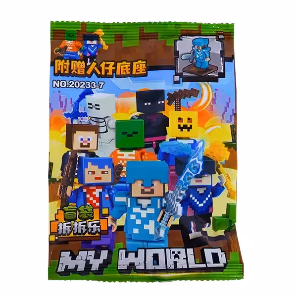 اسباب بازی لگو شانسی ماینکرافت