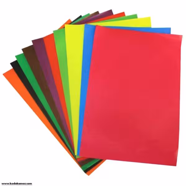 مقوا دورو رنگی 70*50