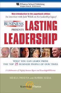 خرید و دانلود نسخه کامل کتاب Nightly Business Report Presents Lasting Leadership: What You Can Learn from the Top 25 Business People of our Times
