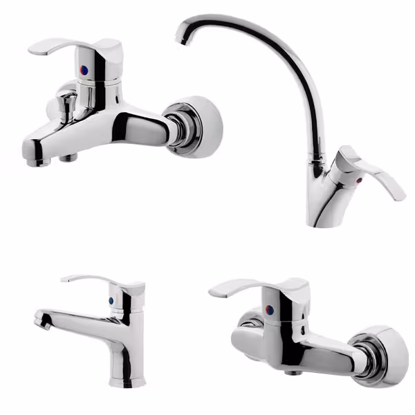 ست شیرآلات البرز روز مدل موج