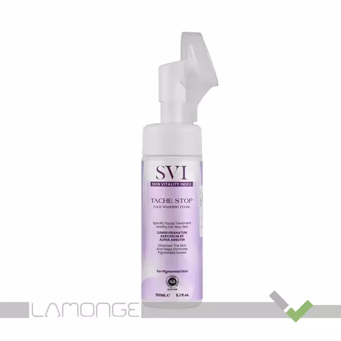 فوم شست و شوی صورت پوست لک دار اس وی آی