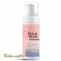 فوم شوینده مخصوص پوست خشک پتال رز Petal rose حجم 150 میل