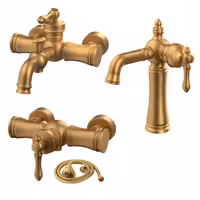 ست شیرآلات کسری مدل ناپل مجموعه 4 عددی