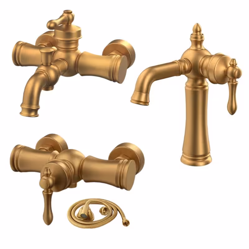 ست شیرآلات کسری مدل ناپل مجموعه 4 عددی