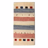 گبه دستبافت یک و نیم متری کد 4020405