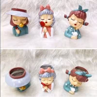 گلدان 3عددی دختر