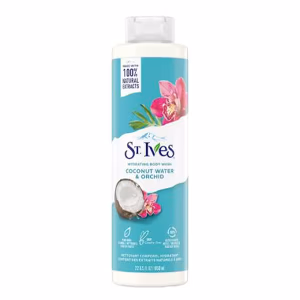 ST Ives Coconut Water and Orchid شوینده بدن 650ml