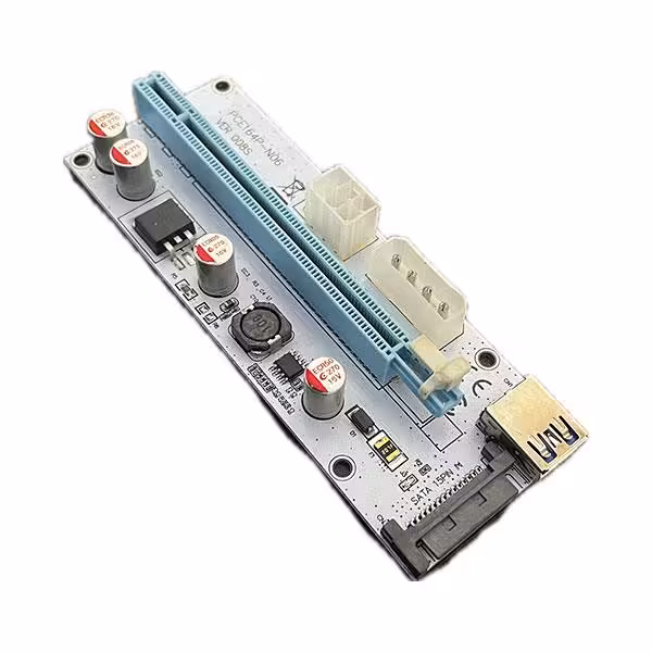 رایزر کارت گرافیک تبدیل PCIe 16X به 1X مدل 008S