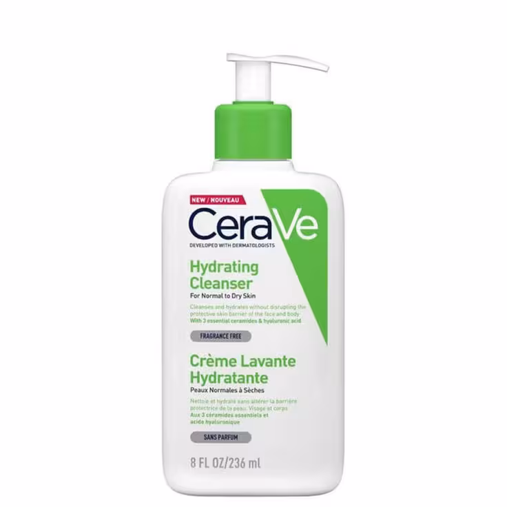 ژل شستشو و آبرسان سراوی مخصوص پوست نرمال تا خشک 236 میل CeraVe
