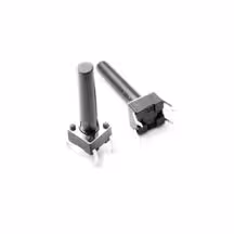 تک سوئیچ 6x6x21mm چهار پایه ، Tactile Switch 6x6x21-4Pin