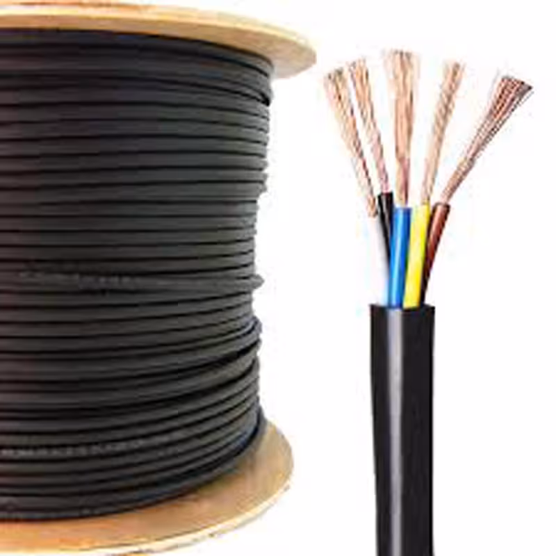 کابل نیمه افشان مس آمل سوکا سایز 10 * 5