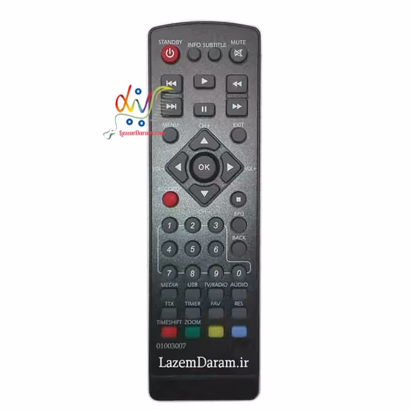 کنترل گیرنده دیجیتال دنای 3601