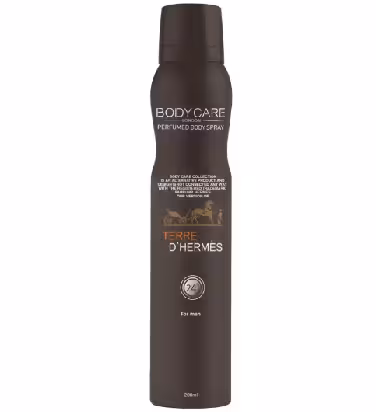 بادی کر اسپری بدن مردانه تق هرمس (Body Care Terre D Hermes Body Spray 200 ml)