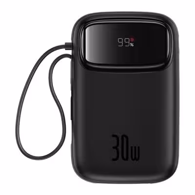 پاوربانک 30 وات بیسوس مدل QPow2 ظرفیت 20000 میلی آمپر ساعت