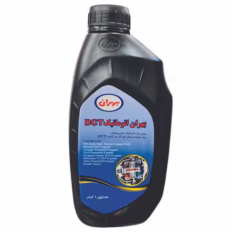 روغن گیربکس (دنده) اتوماتیک بهران ATF DCT (یک لیتری)
