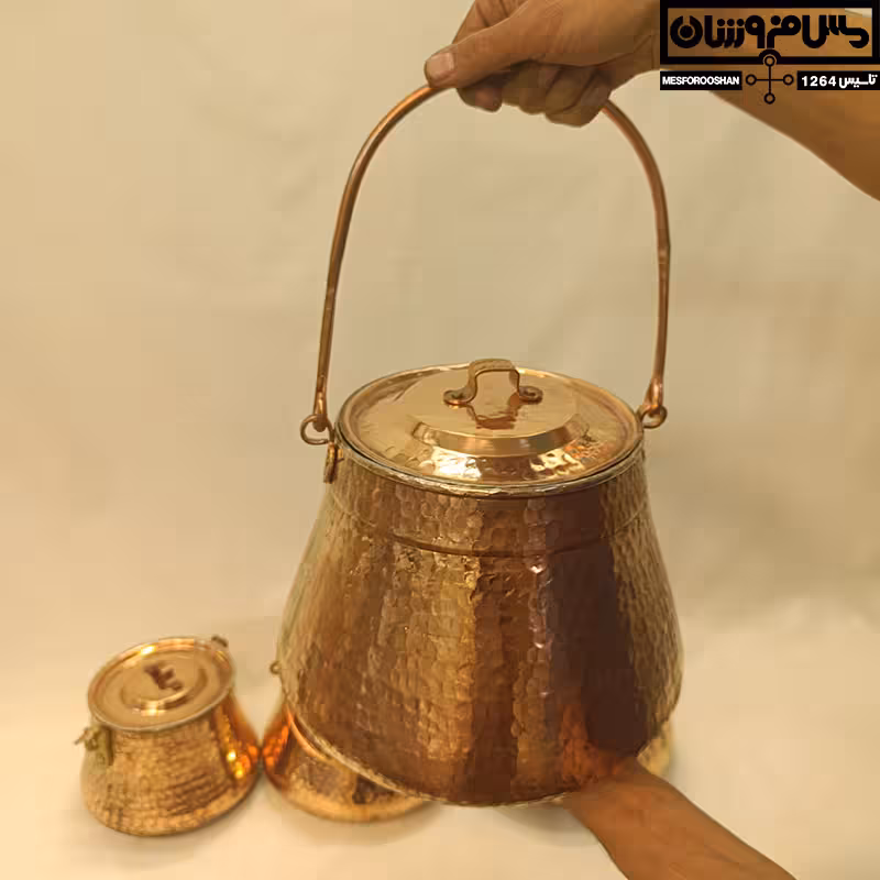 دیزی مسی دستساز سایز 3 مدل تختی