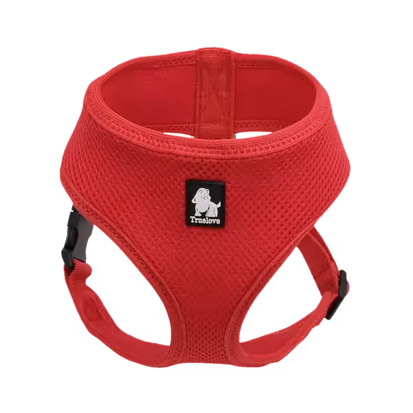 قلاده سگ کتفی مدل ANTI SHOCK برند true love ترولاو رنگ قرمز سایز S