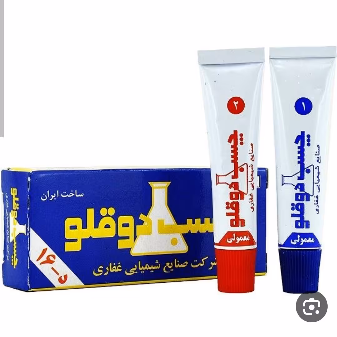 چسب دوقلو غفاری رنگی 