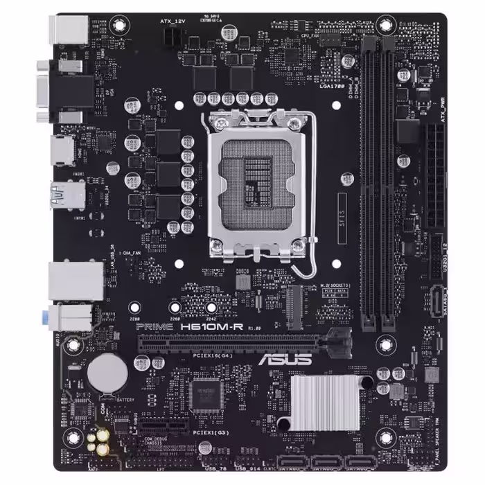 مادربورد ایسوس سری Prime مدل H610M-R با سوکت پردازنده LGA 1700