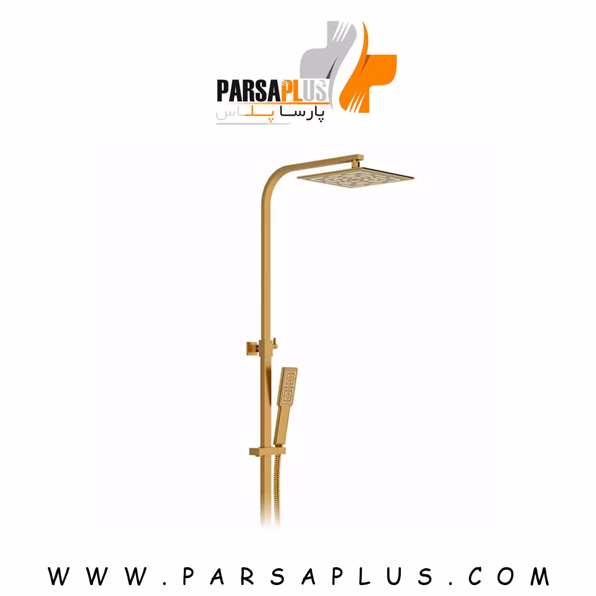 علم دوش شودر مدل بارانیا طلا مات