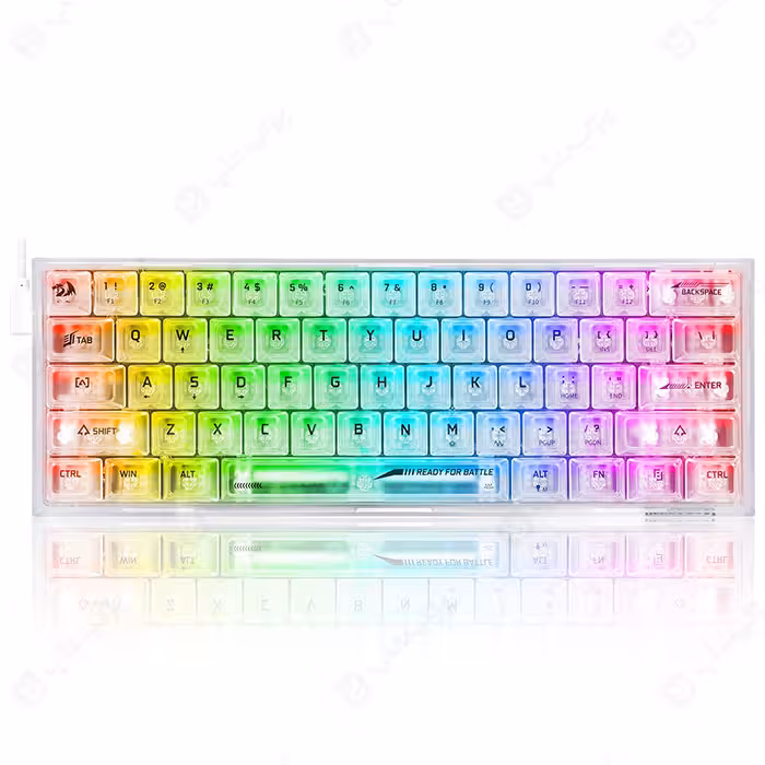 کیبورد سیمی گیمینگ مکانیکال ردراگون مدل FIZZ K617CT