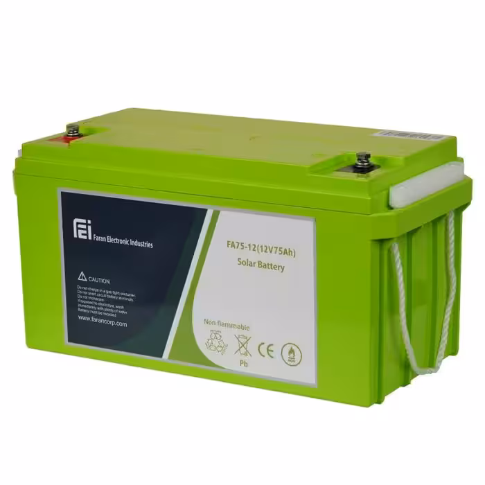 باتری یو پی اس 12 ولت 75 آمپر ساعت فاران