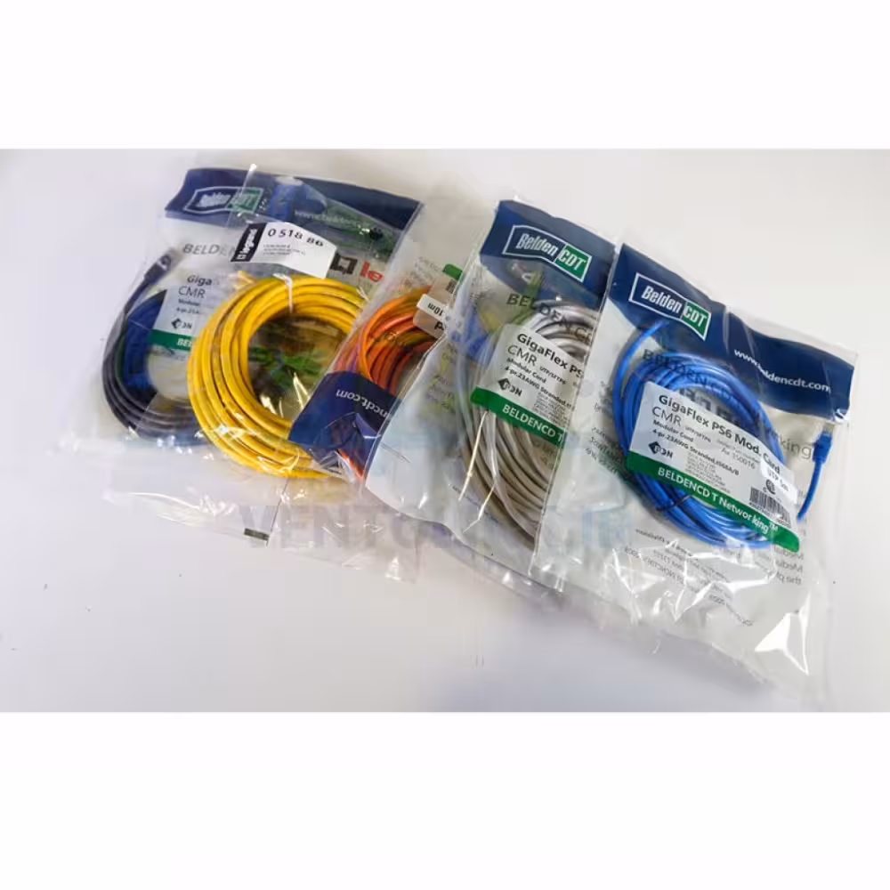 کابل شبکه CAT6 برند بلدن طول 1 متری