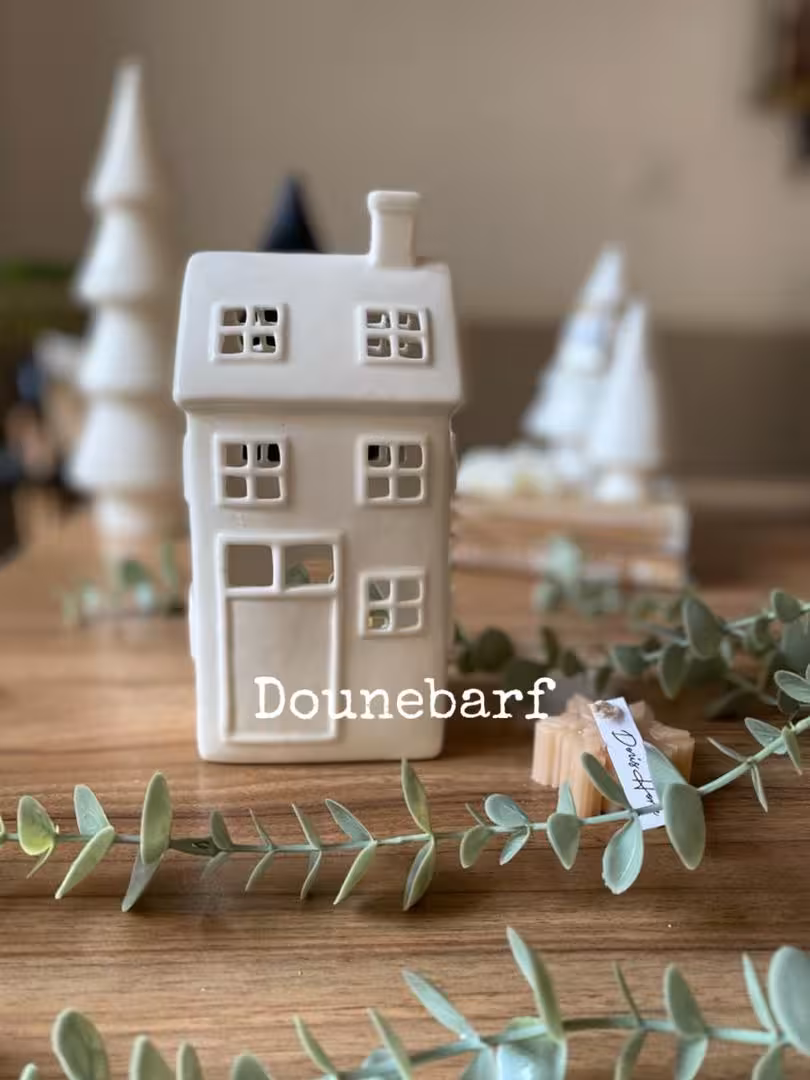 کلبه سفید سرامیکی