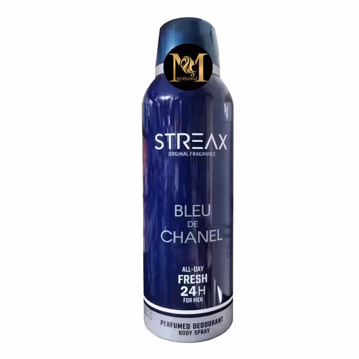 اسپری بدن مردانه استریکس مدل Bleu Chanel حجم 200 میلی لیتر