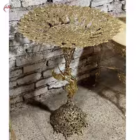 میوه خوری کنار سالنی برنزی طرح فرشته سایز بزرگ با کیفیت رنگ اعلاء