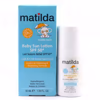 لوسیون رولی ضد آفتاب کودک SPF50 ماتیلدا 50 میلی لیتر