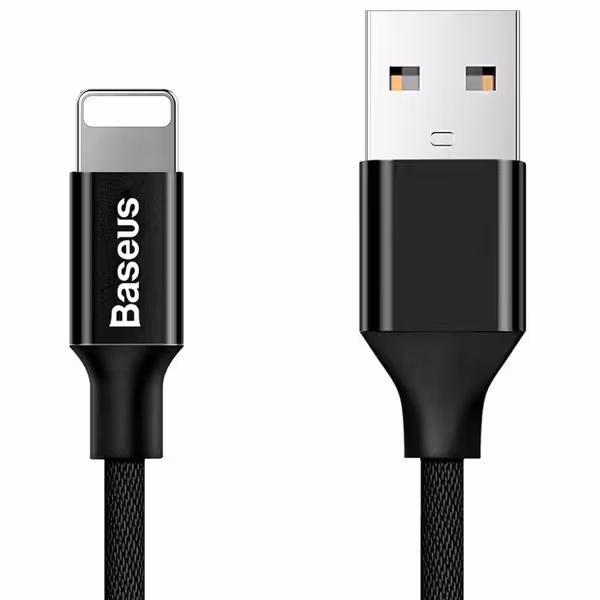 کابل لایتنینگ بیسوس Baseus Yiven Cable CALYW-01 طول 1.2 متر و توان 2 آمپر