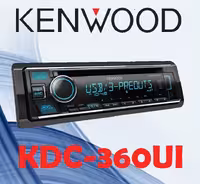 Kenwood KDC-360UI پخش صوتی کنوود