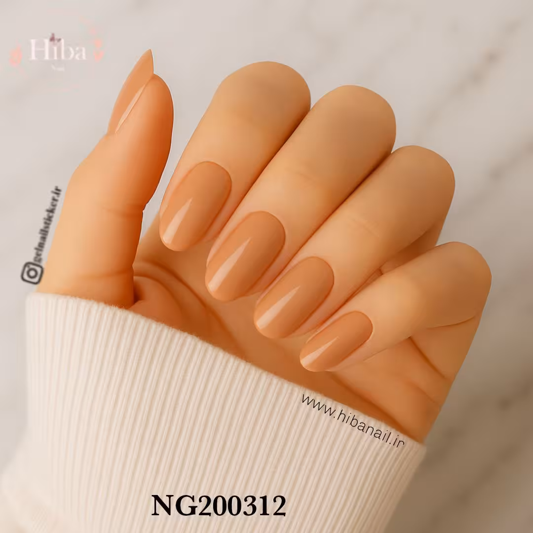 استیکر ژله ای کاشت ناخن (نیل رپ)_کد NG200312