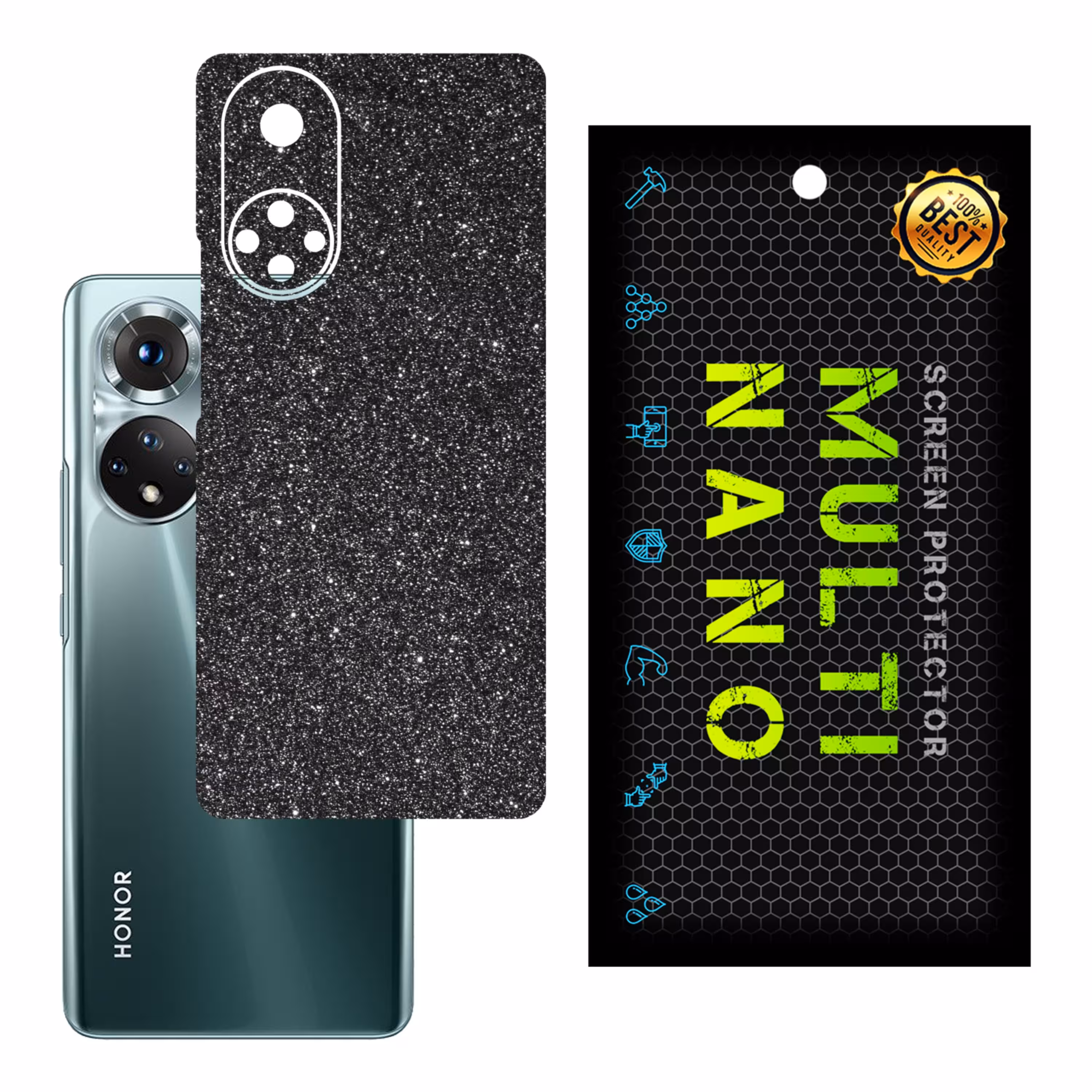 برچسب پوششی MultiNano مدل X-G1F-Gray برای پشت موبایل هوآوی Honor 50