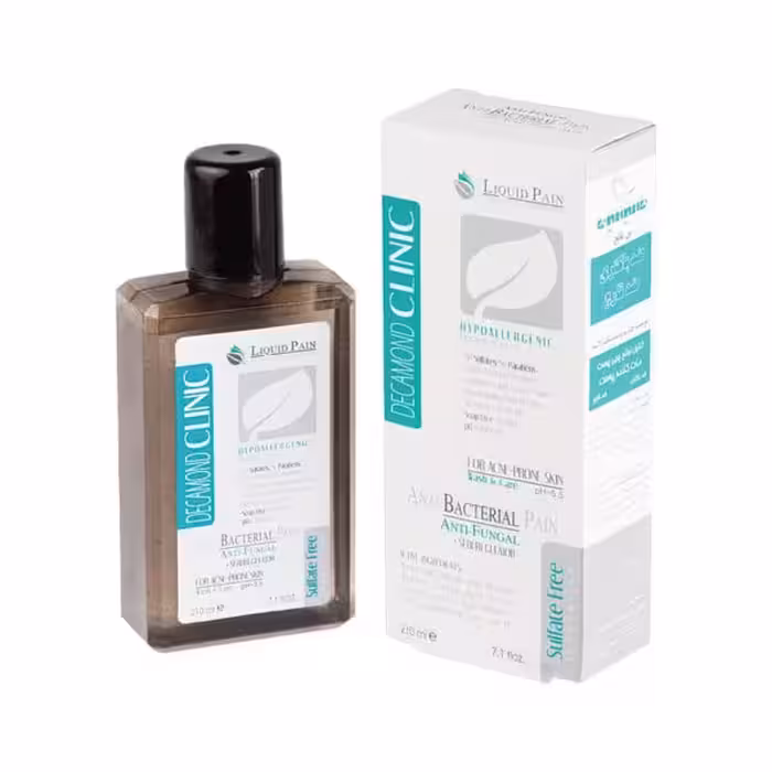 پن مایع انتی باکتریال مناسب پوست چرب دکاموند کلینیک