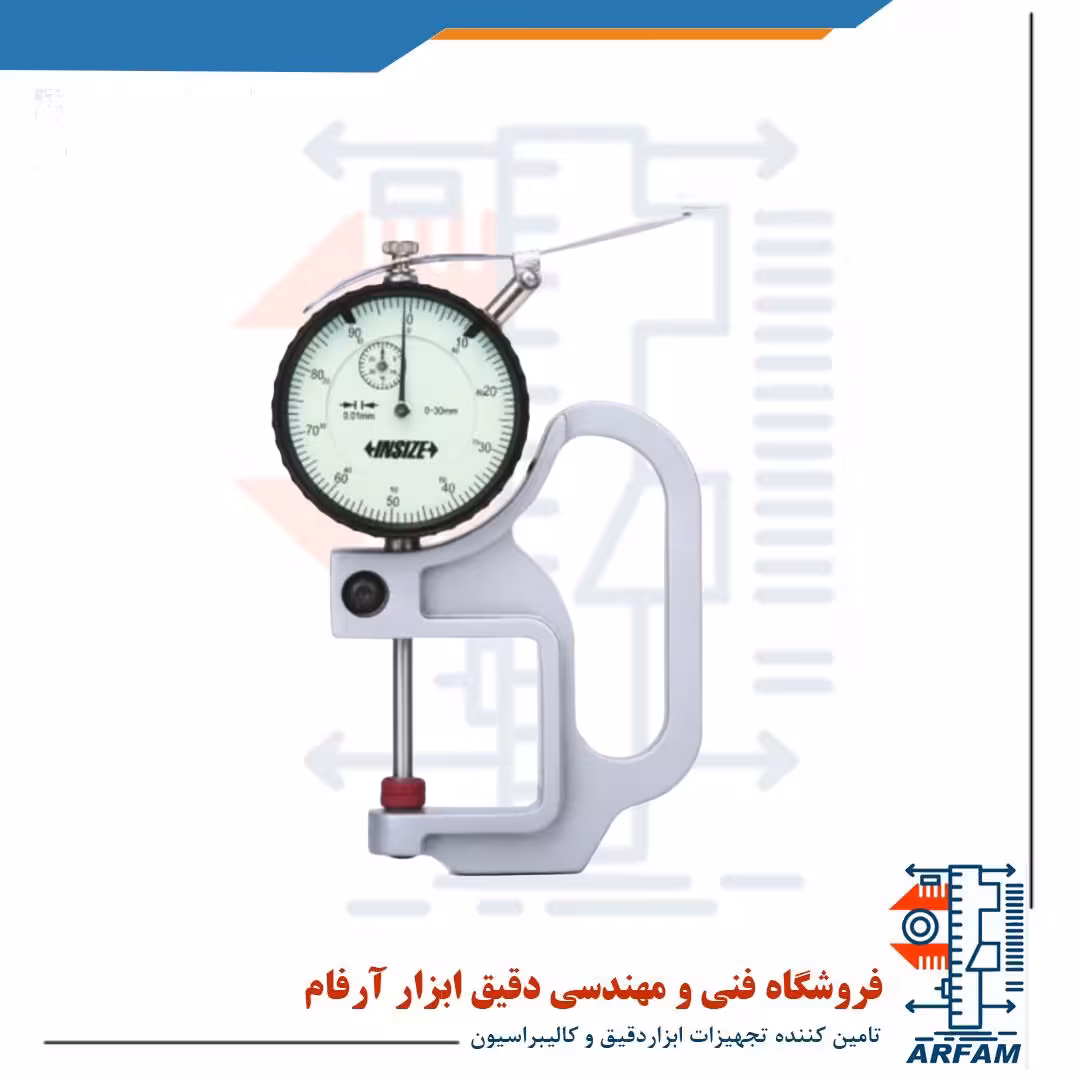 ضخامت سنج ورق ساعتی اینسایز 30-0 میلی متر مدل 30-2366