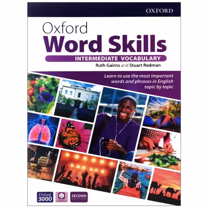 کتاب Oxford Word Skills Intermediate (2nd Edition) ویرایش دوم اکسفورد ورد اسکیلز اینترمدیت